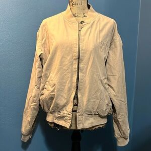 Banana Republic Safari & Travel Clothing Co. tan lined jacket